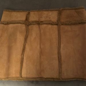 Ugg small suede skirt